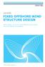 FIXED OFFSHORE WIND STRUCTURE DESIGN