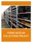 FERNIE MUSEUM COLLECTIONS PROJECT