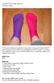 Loom Knit Toe Socks By Karen Gielen