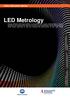 LED Metrology. Color Education Series
