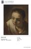 Head of a Girl. ca oil on panel 20.8 x 17.4 cm RR-112. Rembrandt van Rijn (Leiden Amsterdam) 2018 The Leiden Collection
