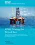 NTNU Strategy for Oil and Gas