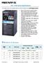 VFD - D700 Series Specifications. The latest low-cost variable speed control solution for centrifugal pumps.