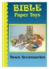 Paper Toys Town Accessories
