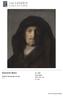 Rembrandt s Mother. ca oil on panel 35.5 x 29.1 cm JL-106. Studio of Rembrandt van Rijn ( ) 2018 The Leiden Collection