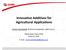 Innovative Additives for Agricultural Applications