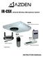 IR-CSX Infrared Wireless Microphone System