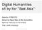 Digital Humanities of/by/for East Asia