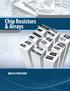 Chip Resistors & Arrays