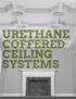 URETHANE COFFERED CEILING SYSTEMS