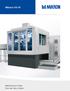 Mikron VX-10. Machining on 6 sides from bar, wire or blank