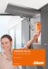 AVENTOS HK-XS. Small fitting, great convenience. Technical data sheet.