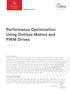 Performance Optimization Using Slotless Motors and PWM Drives