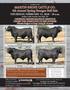 MARTIN-BRUNI CATTLE CO. 4th Annual Spring Brangus Bull Sale