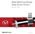 Wide Matching Range Slide Screw Tuners DATA SHEET / 2G-035