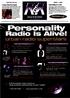 Persona ity. Radio Is Alive: urban radio s ! ' The Hollywood Scoop Wendy Wheatnr. IRuss Parr Morning Show. The Jeff Foxx Show.