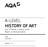 A-LEVEL HISTORY OF ART
