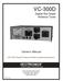VC-300D VECTRONICS R. Digital Bar Graph Antenna Tuner. Owner's Manual. CAUTION: Read All Instructions Before Operating Equipment!