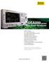 DSA800 RIGOL TECHNOLOGIES, INC.