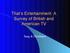 That s Entertainment: A Survey of British and American TV. Jung & Dewhurst