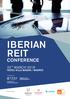 IBERIAN REIT CONFERENCE 22 MARCH 2018 HOTEL VILLA MAGNA / MADRID.   ORGANIZED BY MAIN SPONSORS