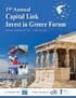 Capital Link Invest in Greece Forum