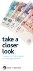take a closer look Your easy to follow guide to checking banknotes
