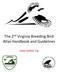 The 2 nd Virginia Breeding Bird Atlas Handbook and Guidelines.