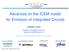 Advances on the ICEM model for Emission of Integrated Circuits