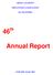 MINES ACCIDENT PREVENTION ASSOCIATION OF MANITOBA. 46 th. Annual Report