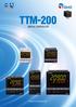 QMS,EMS Accreditations R001 RE005 TTM-209 TTM-204 DIGITAL CONTROLLER TTM-204 TTM-204 TOHO ELECTRONICS INC.