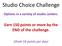 Studio Choice Challenge