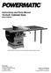 Instructions and Parts Manual 10-inch Cabinet Saw Model PM2000