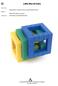 32 Little Maz-N-Cube. Separate the 3 cubes (without using excessive force). ABS & TPR plastic (Livecube) Interlocking / Sequential Movement