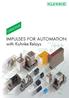 IMPULSES FOR AUTOMATION with Kuhnke Relays