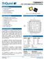 TQM8M9077 PCB GHz Digital Variable Gain Amplifier. Applications. Product Features. Functional Block Diagram. General Description