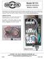 Model W1741 LIGHTED CONTROLS MANUAL UPDATE. Lighted Controls. Control Panel. Magnetic Switch