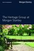 The Heritage Group at Morgan Stanley
