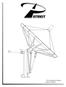 4.5m Commercial Antenna King Post Mount