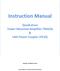 Instruction Manual. Quadrature Tower Mounted Amplifier TMA2Q & LNA Power Coupler LPC2Q. Copyright 2016 W. Reeve