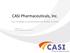 CASI Pharmaceuticals, Inc.