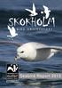 An at-a-glance guide to the Skokholm breeding seabirds total (2012 in parenthesis)