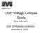 GMD Voltage Collapse Study
