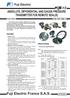 Fuji Electric France S.A.S. ABSOLUTE, DIFFERENTIAL AND GAUGE PRESSURE TRANSMITTER FOR REMOTE SEAL(S) FEATURES SPECIFICATIONS FKB, FKD, FKM...
