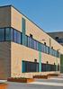 the buff range School, Liverpool Stuart Buff and glazed brick in various colours