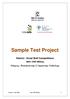 Sample Test Project. District / Zonal Skill Competitions. Skill- CNC Milling. Category: Manufacturing & Engineering Technology