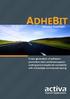 ADHEBIT Adhesion Promoters