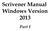 Scrivener Manual Windows Version Part I