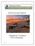 2012 Annual Report. Prepared by: Tim Breault, PFLCC Coordinator. 1 P a g e