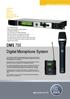 DMS 700 Digital Microphone System